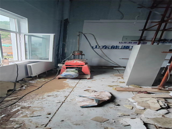 历城地基基础下沉墙体裂缝加固注浆顶升施工